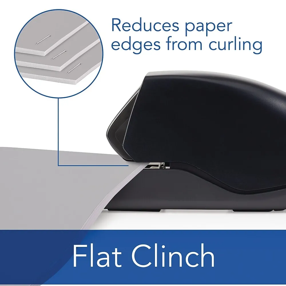 Staplers|Swingline 502e Desktop Cartridge Electric Stapler, 20-Sheet Capacity, Black (50202)