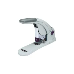 Staplers|Swingline LightTouch Desktop Stapler, 120-Sheet Capacity, Gray/Silver (90010)