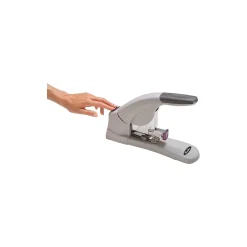 Staplers|Swingline LightTouch Desktop Stapler, 120-Sheet Capacity, Gray/Silver (90010)
