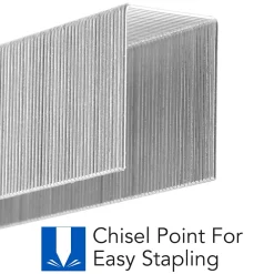 Staples|Swingline LightTouch Heavy Duty Staples, 0.63 Leg Length, 2500/Box (90009)