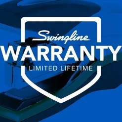 Staplers|Swingline ® Optima® Compact Low Force Stapler, 40 Sheet Capacity, Black/Silver (87842)