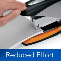 Staplers|Swingline Optima Desk Stapler, 70 Sheet Capacity, Silver (87875)
