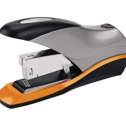 Staplers|Swingline Optima Desk Stapler, 70 Sheet Capacity, Silver (87875)