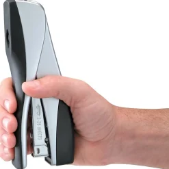 Staplers|Swingline ® Optima® Handheld Grip Stapler, 25 Sheet Capacity, Silver (87811)