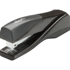Staplers|Swingline ® Optima® Handheld Grip Stapler, 25 Sheet Capacity, Graphite Black (87810)