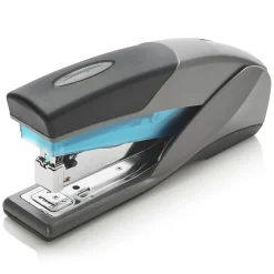 Staplers|Swingline Optima Stapler, 25 Sheet Capacity, Blue/Gray (66404)