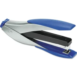 Staplers|Swingline SmartTouch Reduced Effort Stapler, 25 Sheet Capacity, Silver/Blue (66525)