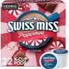 Swiss Miss Chocolate Peppermint Hot Cocoa Mix, Keurig K-Cup Pod, 22/Box (5000355689)