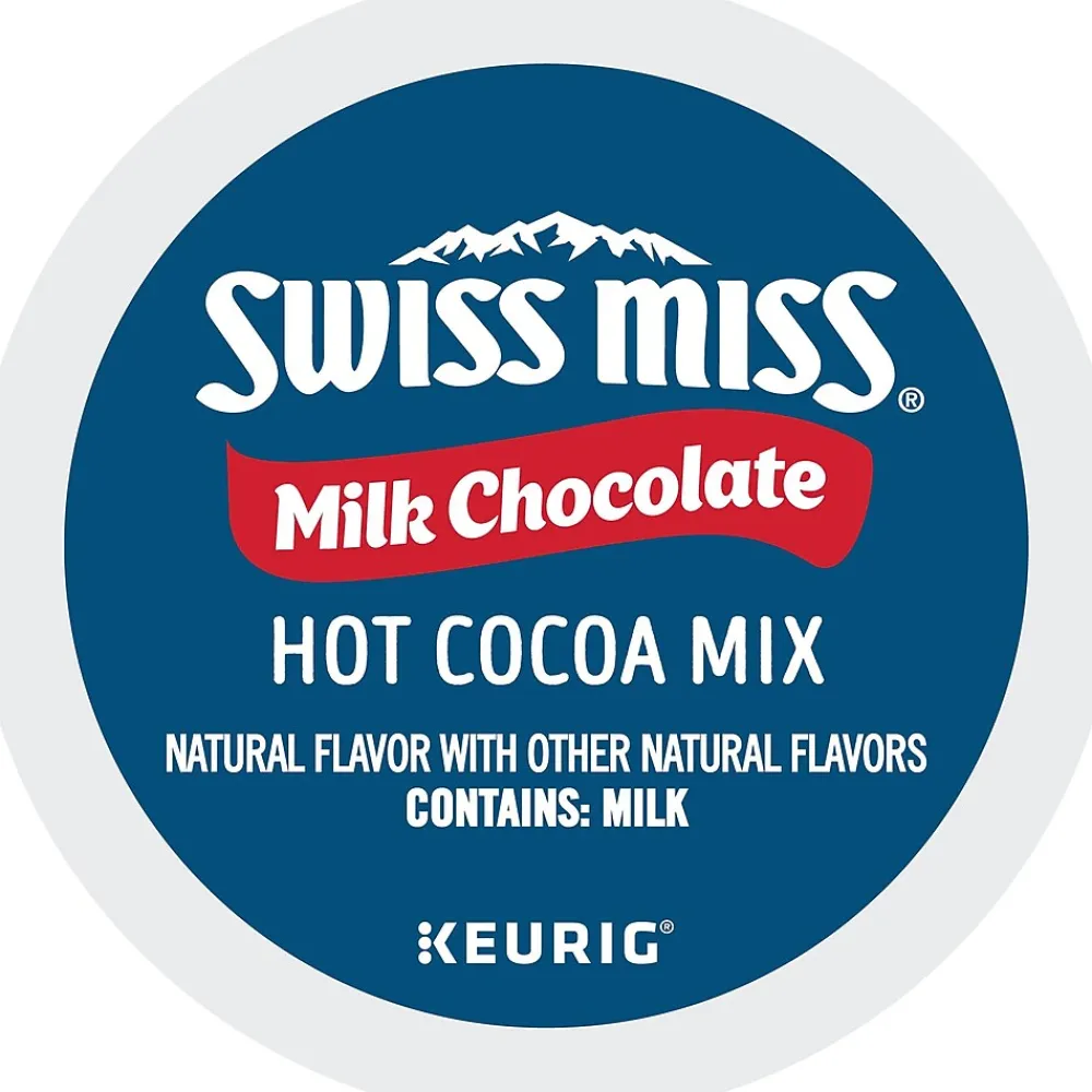 Swiss Miss Milk Chocolate Hot Cocoa, Keurig® K-Cup® Pods, 44/Box (351178)