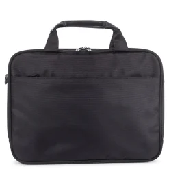 Purpose Polyester Executive Briefcase, Black (EXB1005SMBK)<Swiss Mobility Best
