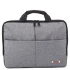 Sterling Polyester Slim Briefcase, Grey (EXB1071SMGRY)<Swiss Mobility Sale