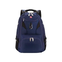 SWISSGEAR ScanSmart Laptop Backpack, Rich Navy Fabric (5977303420)