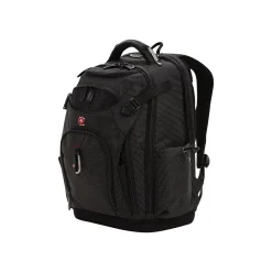 SWISSGEAR USB Work Pack Pro Tool Laptop Backpack, Black with White Dots Plastic (3636200472)