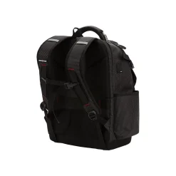 SWISSGEAR USB Work Pack Pro Tool Laptop Backpack, Black with White Dots Plastic (3636200472)