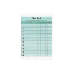 Medical Forms*Tabbies 3-Part Patient Sign-in Label Forms, 125/Pack (14532)