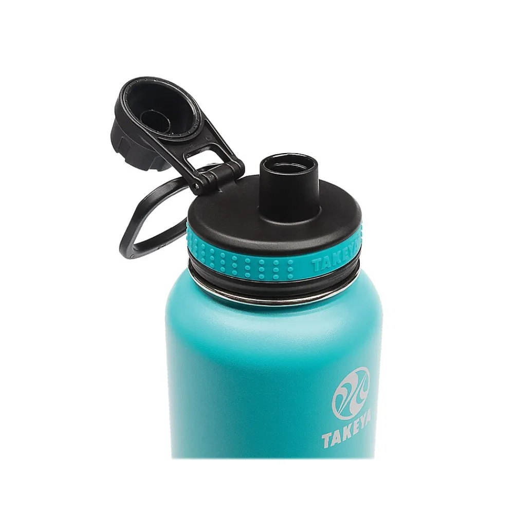 Takeya Originals Stainless Steel Vacuum Insulated Water Bottle, 24 oz., Ocean (50044)