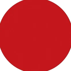 Labels|Tape Logic 1" Circle Inventory Label, Red, 500/Roll