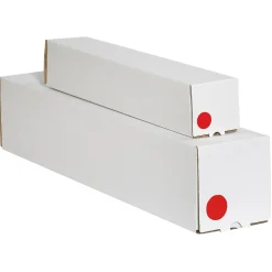 Labels|Tape Logic 1" Circle Inventory Label, Red, 500/Roll