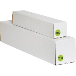 Labels|Tape Logic 1" Circle "THU" Days of the Week Label, Fluorescent Green, 500/Roll