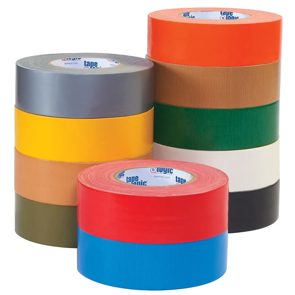 Hot Tape Logic ™ 10 mil Duct Tape, 3" x 60 yds, Brown, 16/Pack