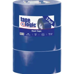 Online Tape Logic ™ 10 mil Duct Tape, 3" x 60 yds., Blue, 3/Pack