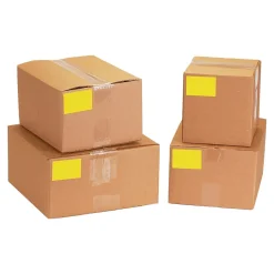 Labels|Tape Logic 10" x 3" Rectangle Inventory Label, Fluorescent Yellow, 250/Roll