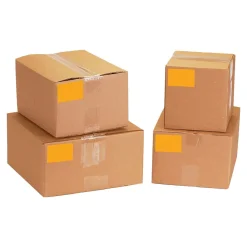 Labels|Tape Logic 6" x 3" Rectangle Inventory Label, Fluorescent Orange, 250/Roll