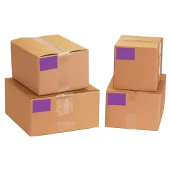 Labels|Tape Logic 3" x 6" Rectangle Inventory Label, Purple, 250/Roll