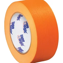 Discount Tape Logic ™ 2" x 60 Yards Masking Tape, Orange, 12 Rolls (T93700312PKD)