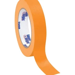 New Tape Logic ™ 1" x 60 Yards Masking Tape, Orange, 12 Rolls (T93500312PKD)