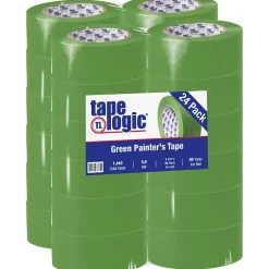Discount Tape Logic ™ 2" x 60 Yards Painters Tape, Green, 24/Case (T9373200)