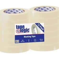 Clearance Tape Logic ™ 1" x 60 yds. Heavy Duty Masking Tape, 12 Rolls