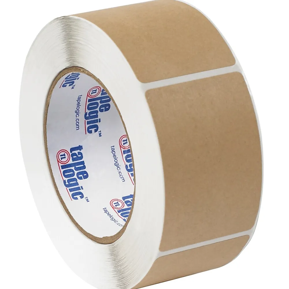 Sale Tape Logic Block Out Labels, 3" x 5", Kraft, 500/Roll (DL1383K)