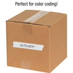 Best Tape Logic ® Colored Masking Tape, 4.9 Mil, 1/2