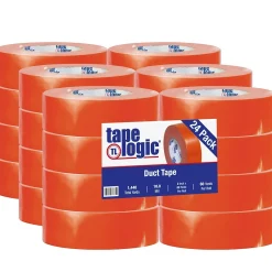 Tape Logic ® Duct Tape, 10 Mil, 2" x 60 yds., Orange, 24/Case (T987100RN)