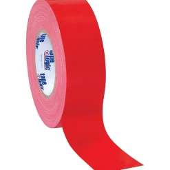 Clearance Tape Logic ® Duct Tape, 10 Mil, 2" x 60 yds., Red, 24/Case (T987100R)