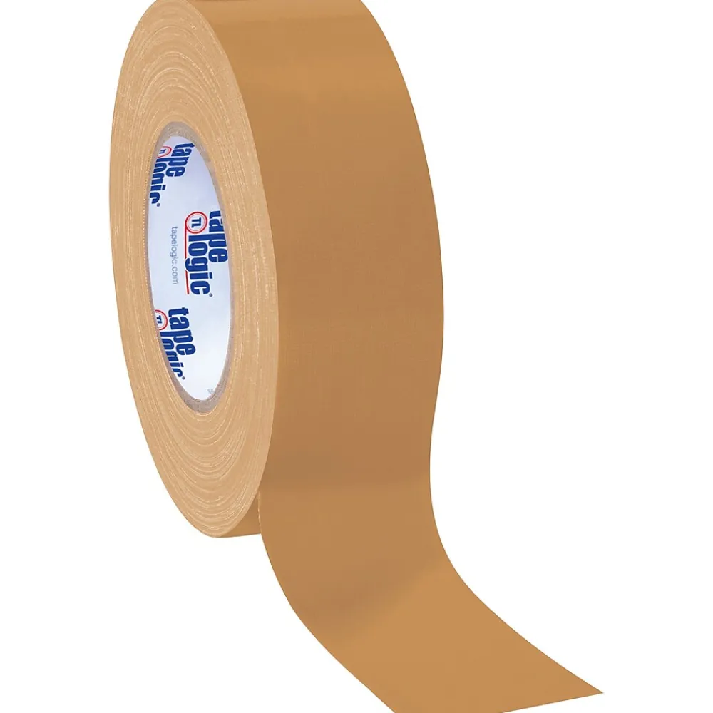 Hot Tape Logic ® Duct Tape, 10 Mil, 2" x 60 yds., Beige, 24/Case (T987100BE)