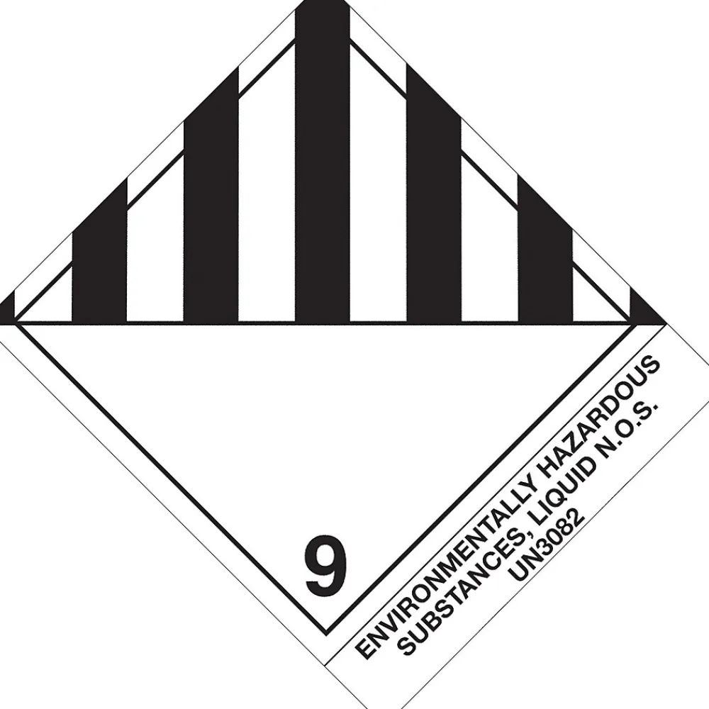 Labels|Tape Logic ™ "Env Haz Sub, Liquid" D.O.T. Label, 4" x 4 3/4", 500/Roll