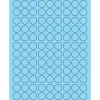 Labels|Tape Logic ® Fluorescent Circle Laser Labels, 3/4", Pastel Blue, 10800/Case (LL190BE)