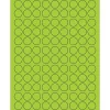 Labels|Tape Logic ® Fluorescent Circle Laser Labels, 3/4", Fluorescent Green, 10800/Case (LL190GN)