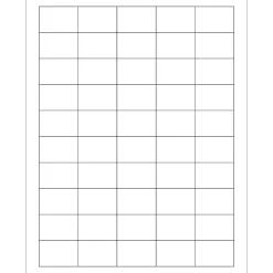 Outlet Tape Logic Laser Labels, Rectangle, 1" x 1 1/2", White, 5000/Case (LL107)