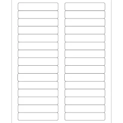 Outlet Tape Logic ® Laser Labels, Rectangle, 3 7/16" x 2/3", White, 3000/Case (LL120)