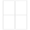 Labels|Tape Logic Laser Shipping Labels, Rectangle, 5" x 4", White, 400/Case (LL129)