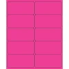 Sale Tape Logic ® Rectangle Laser Labels, 4" x 2", Fluorescent Pink, 1000/Case (LL178PK)