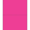 Clearance Tape Logic ® Rectangle Laser Labels, 8 1/2" x 5 1/2", Fluorescent Pink, 200/Case (LL184PK)
