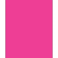 Outlet Tape Logic ® Rectangle Laser Labels, 8 1/2" x 11", Fluorescent Pink, 100/Case (LL185PK)