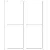 Labels|Tape Logic Rectangular Laser Labels, 3 1/2" x 5", Glossy White, 400/Case (LL209)