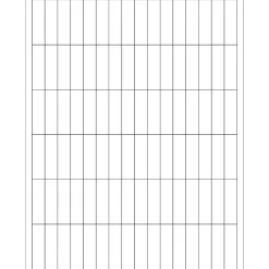 Labels|Tape Logic ® Rectangular Laser Labels, 1/2" x 1 3/4", White, 9600/Case (LL103)