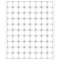 Labels|Tape Logic ® Rectangular Laser Labels, 1" x 1", White, 8000/Case (LL105)