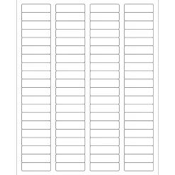Sale Tape Logic ® Removable Rectangle Laser Labels, 1 3/4" x 1/2", White, 8000/Case (LL261)